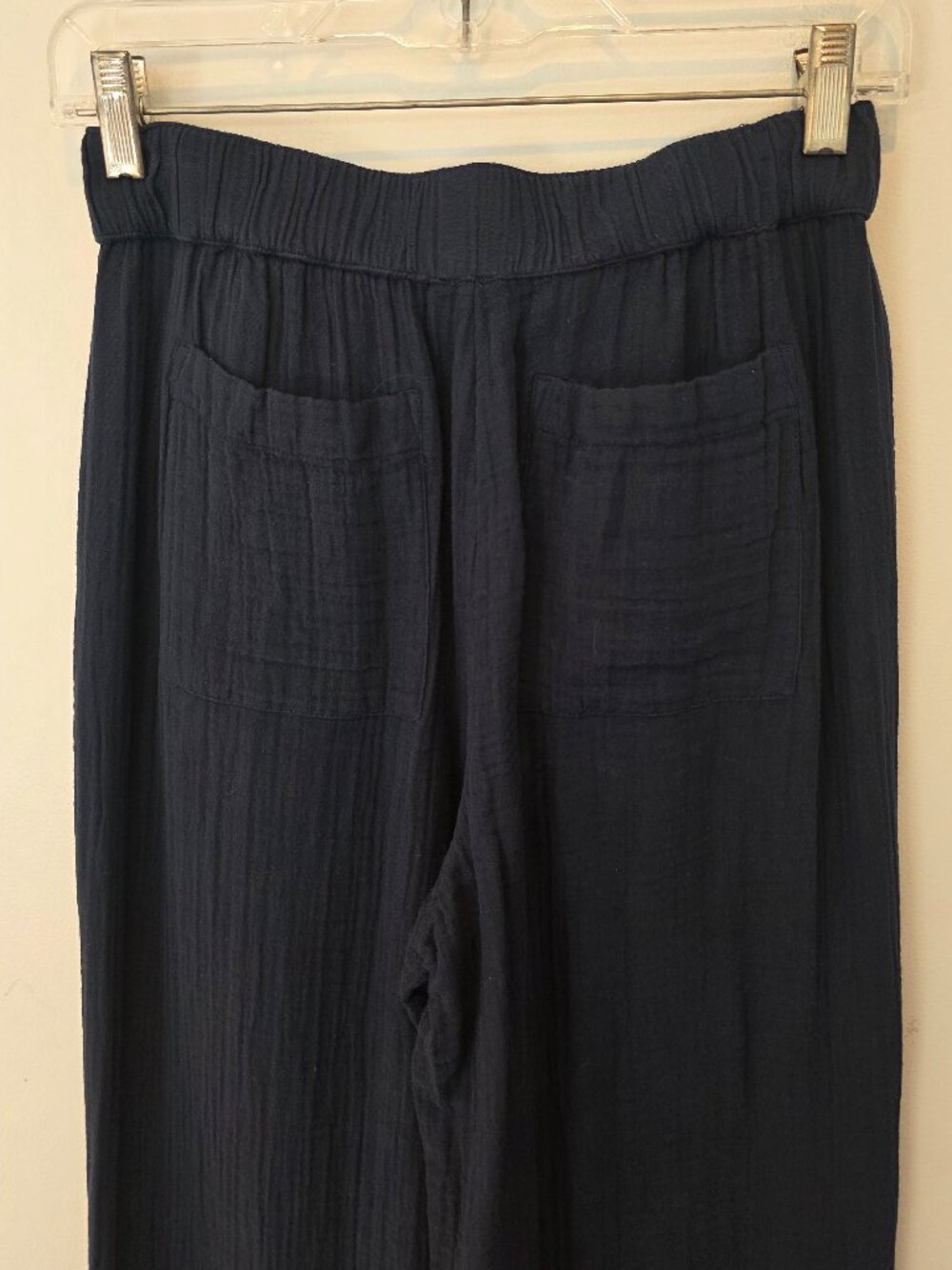 LOFT Beach Triple Cloth Wide Leg Pants, Size SP, NWT - Picture 4 of 7